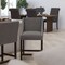 Merrick Lane Taylorsville 24 Inch Counter Height Stool with Nailhead Trim